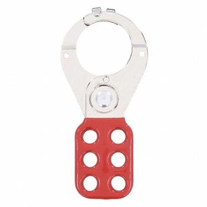Aldaba de bloqueo 6 huecos 5" rojo condor