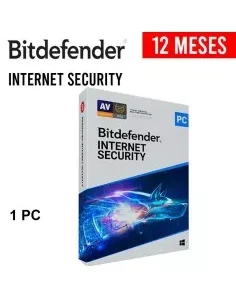 ANTIVIRUS BITDEFENDER 1 + 1 PC INTERNET SECURITY ( B11020057 ) 12 MESES
