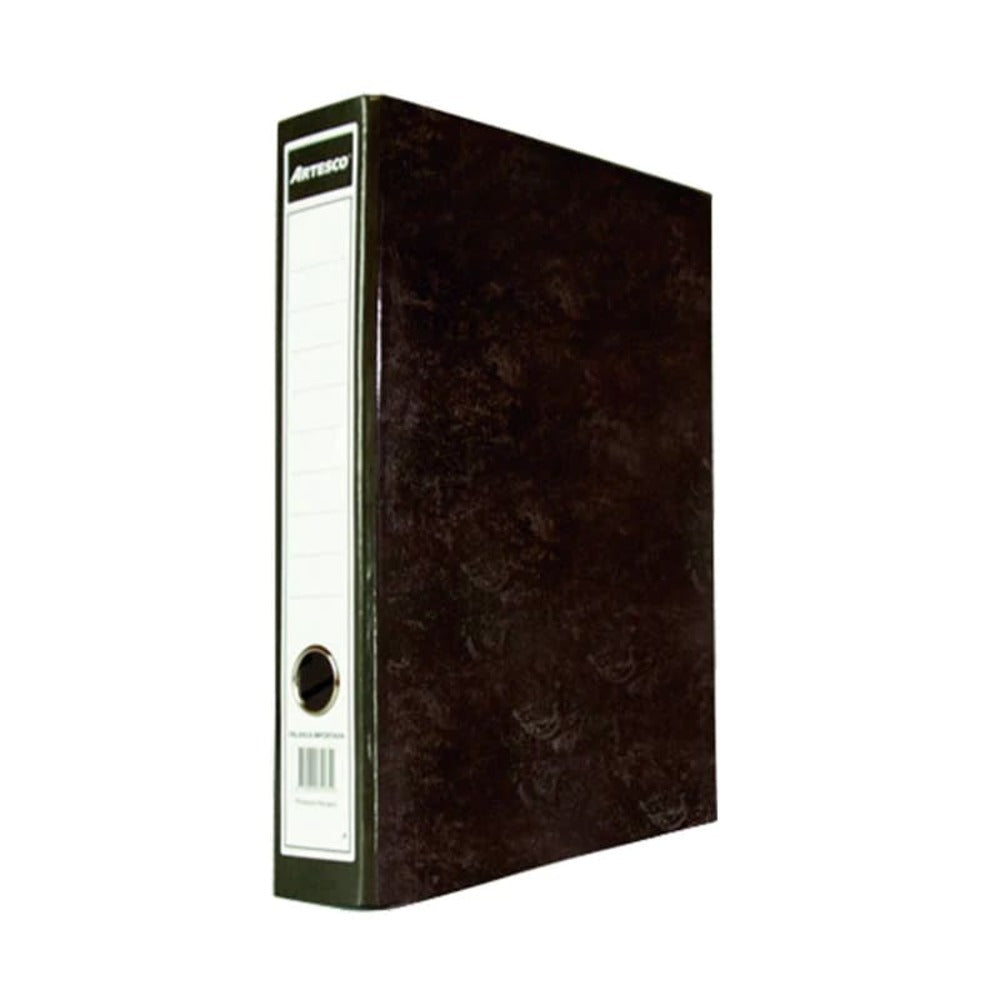 Archivador cartón marmoleado lomo ancho A4 Artesco