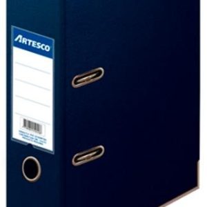 Archivador palanca plástico lomo ancho oficio azul Artesco