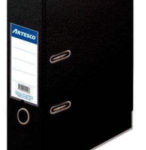 Archivador palanca plástico lomo ancho oficio negro Artesco