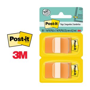 banderitas adhesivas naranja x 100 uni (680-4) Post It 3M