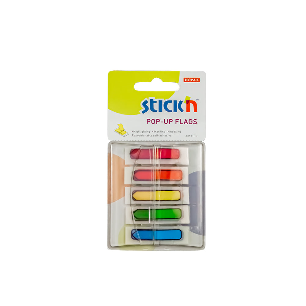 Banderitas adhesivas pop up flecha 5 colores 1/2 Stick In