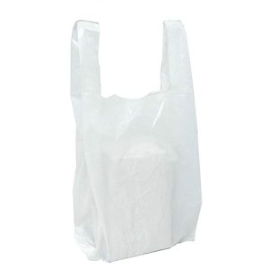 Bolsas blancas con asa 16" x 19" x 100 und s/m