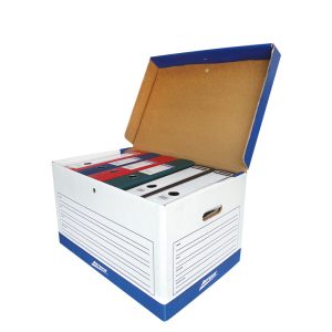 Caja de archivo tipo baúl (30.5x54x37.5cm) N1 Artesco
