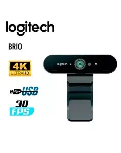 CAMARA WEB LOGITECH BRIO 4K ULTRA ( 960-001105 ) 1080P FHD 30 - 60 FPS | 4K ULTRA HD 30FPS