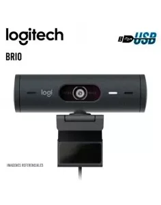 CAMARA WEB LOGITECH BRIO 500 ( 960-001412 ) FULL HD 1080P | USB-C | BLACK