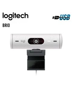 CAMARA WEB LOGITECH BRIO 500 FHD 1080P USB-C WHITE ( 960-001426 )