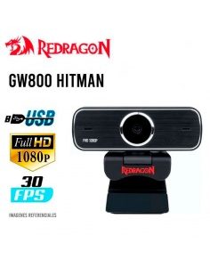 CAMARA WEB REDRAGON HITMAN GW800 ( GW800-1 ) FHD 1080P | USB