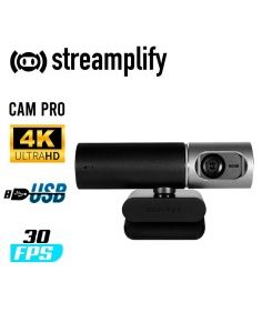 CAMARA WEB STREAMPLIFY CAM PRO ( CAM-PRO-4K-8M30-BK ) 4K - 30FPS | AUTO FOCUS