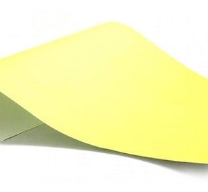 Cartulina escolar amarillo 50cm x 65cm x 25 unidades