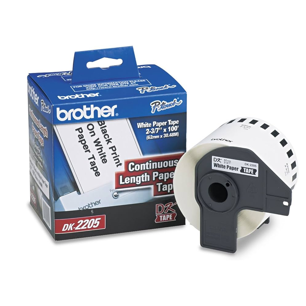 ⭐Compra Rollo Continuo Brother Dk-2205 2-3/7" | Dataplus