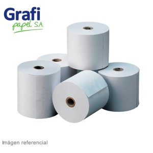 Contómetro térmico 55gr 80x80x13 mm x 20 und Grafipapel