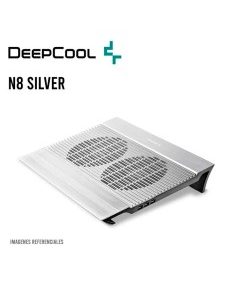 COOLER PARA LAPTOP DEEPCOOL N8 SILVER (DP-N24N-N8SR)