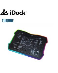 COOLER PARA LAPTOP IDOCK IDK-20 TURBINE RGB
