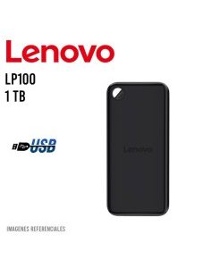 DISCO DURO 1TB EXTERNO LENOVO LP100 SSD PORTATIL USB TIPO-C 3.2 GEN1