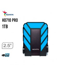 DISCO DURO EXTERNO ADATA 1TB HD710 PRO ( AHD710P-1TU31-CBL ) ANTIGOLPE | AZUL/NEGRO