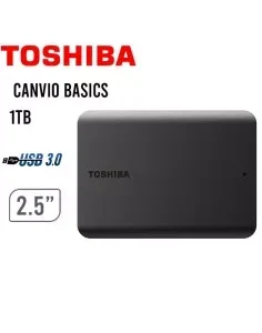DISCO DURO EXTERNO TOSHIBA 1TB ( HDTB510XK3AA ) CANVIO BASICS