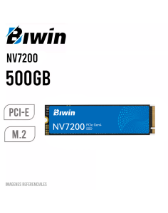 DISCO SOLIDO SSD BIWIN 500GB NV7200 (BNV7200500G-RGX) PCLE| NVME| GEN 4
