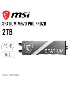 DISCO SOLIDO SSD MSI SPATIUM M570 PRO FROZR 2TB PCIE 5.0| NVME M.2