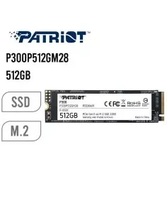 DISCO SOLIDO SSD PATRIOT 512GB ( P300P512GM28 ) PCIE | NVME | GEN3