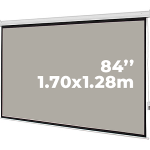Ecran Eléctrico 84" 4:3 1.70x1.28m EVISION - Matte Grey