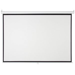 Ecran Manual 2.00x2.00m EVISION - Retráctil Techo Pared