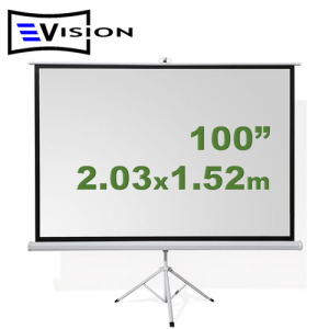 Ecran Trípode 100" 2.03x1.52m EVISION