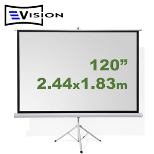 Ecran Trípode 120" 2.44x1.83m EVISION