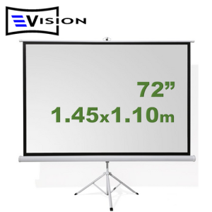 Ecran Trípode 72" 1.45x1.10m EVISION