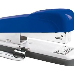 Engrapador con sacagrapas azul e 25 sg faber castell