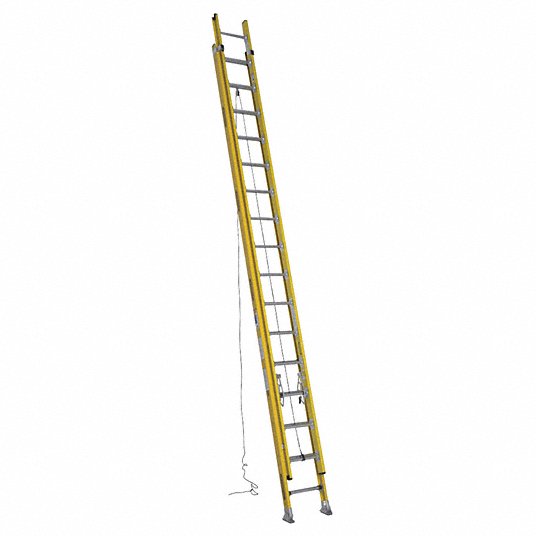 Escalera tipo telescópica de 32 ft. capacidad carga 375 libras