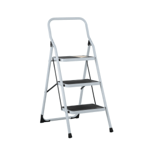 Escalera tubular plegable 3 peldaños Pretul 24120