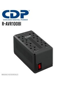 ESTABILIZADOR CDP 8 TOMAS ( R-AVR1008I ) 900VA/450W