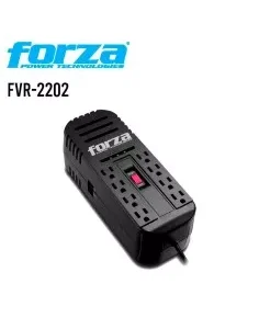 ESTABILIZADOR FORZA 8 TOMAS ( FVR-2202 ) 2200VA/1100W