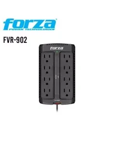 ESTABILIZADOR FORZA 8 TOMAS ( FVR-902 ) 900VA/450W