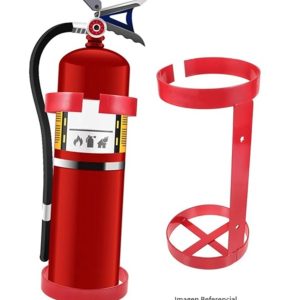 Extintor PQS-ABC 1KG con soporte metalico Nacional