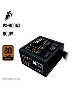 FUENTE DE PODER 1ST PLAYER 800W PS-800AX (1S-PS1ST-PS-800AX P) 80 PLUS BRONZE