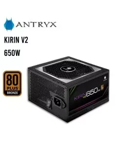 FUENTE DE PODER ANTRYX 650W KIRIN V2 ( AP-KB650 ) 80 PLUS BRONZE