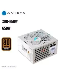 FUENTE DE PODER ANTRYX 650W WHITE ( XBR-650W ) 80 PLUS BRONZE