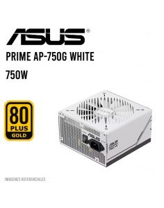 FUENTE DE PODER ASUS PRIME AP-750G 80 PLUS GOLD WHITE
