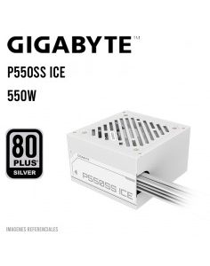 FUENTE DE PODER GIGABYTE 550W P550SS ICE ( GP-P550SS ICE) 80PLUS SILVER