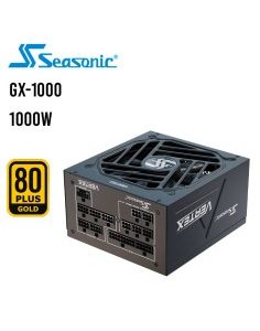 FUENTE DE PODER SEASONIC 1000W VERTEX ( GX-1000 ) PCIE 5.0 | FULL MODULAR | 80PLUS GOLD