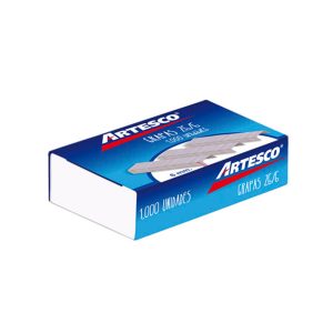 Grapas 26/6 caja x 1000 unidades Artesco