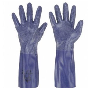 Guante de nitrilo azul NSK 24 T/9 x par Showa