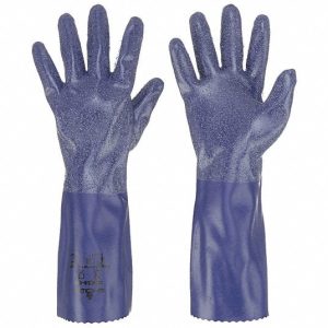 Guante nitrilo azul 14" NSK 24 t/8 x par Showa