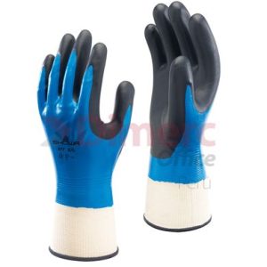 Guante nitrilo showa foam grip377 talla 9 xpar