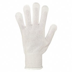 Guante tejido anticorte blanco mcr safety