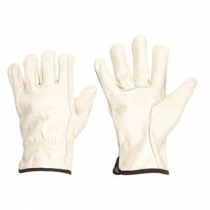Guantes de cuero multiproposito crema condor talla M
