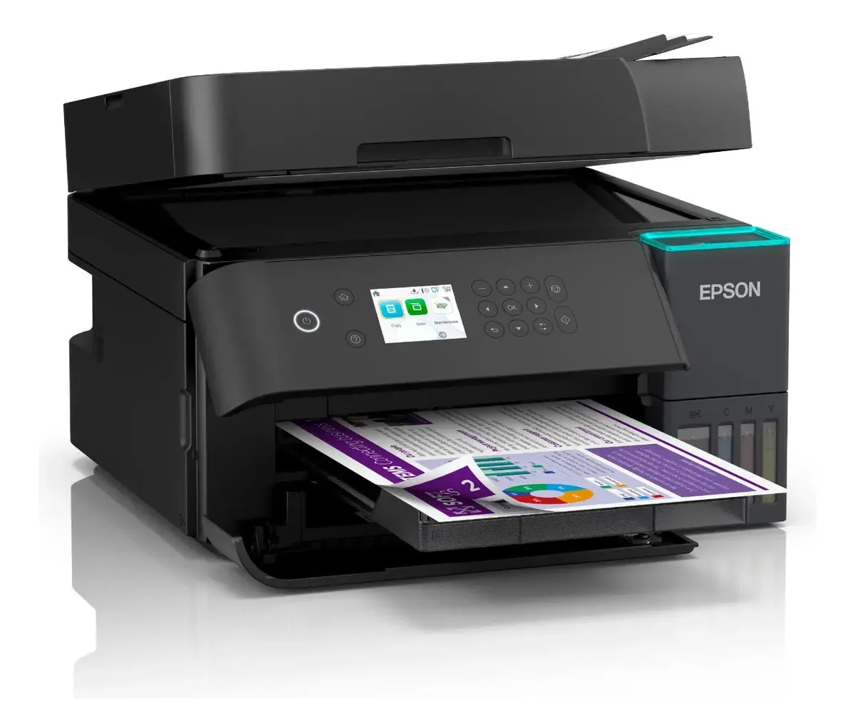 Impresora Epson EcoTank L6370 3 en 1 Wi-Fi Dúplex ADF